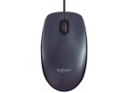 Мышь проводная LOGITECH B100, USB, 2 кнопки + 1 колесо-кнопка, оптическая, черная