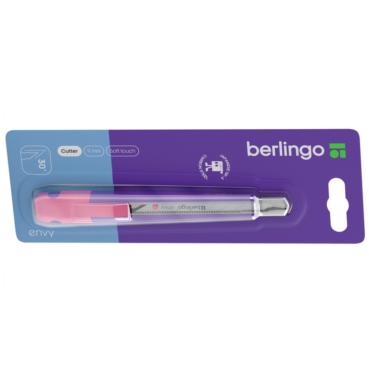 Нож канцелярский 9мм Berlingo 