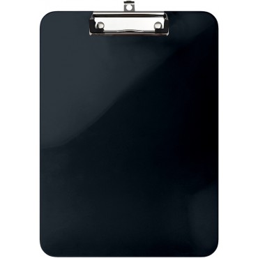 Планшет с верхним зажимом сверхпрочный, А4, PS пластик 2,3 мм, черный