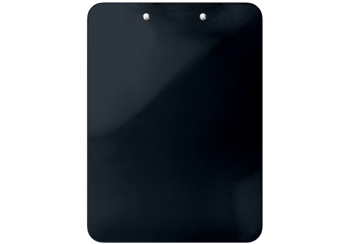 Планшет с верхним зажимом сверхпрочный, А4, PS пластик 2,3 мм, черный