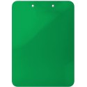 Планшет с верхним зажимом сверхпрочный, А4, PS пластик 2,3 мм, зеленый