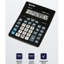 Калькулятор настольный Eleven Business Line CDB1201-BK, 12 разрядов, двойное питание, 155*205*35мм,