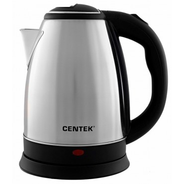 Чайник CENTEK CT-1068, 2 л, 2000 Вт, закрытый нагревательный элемент, сталь