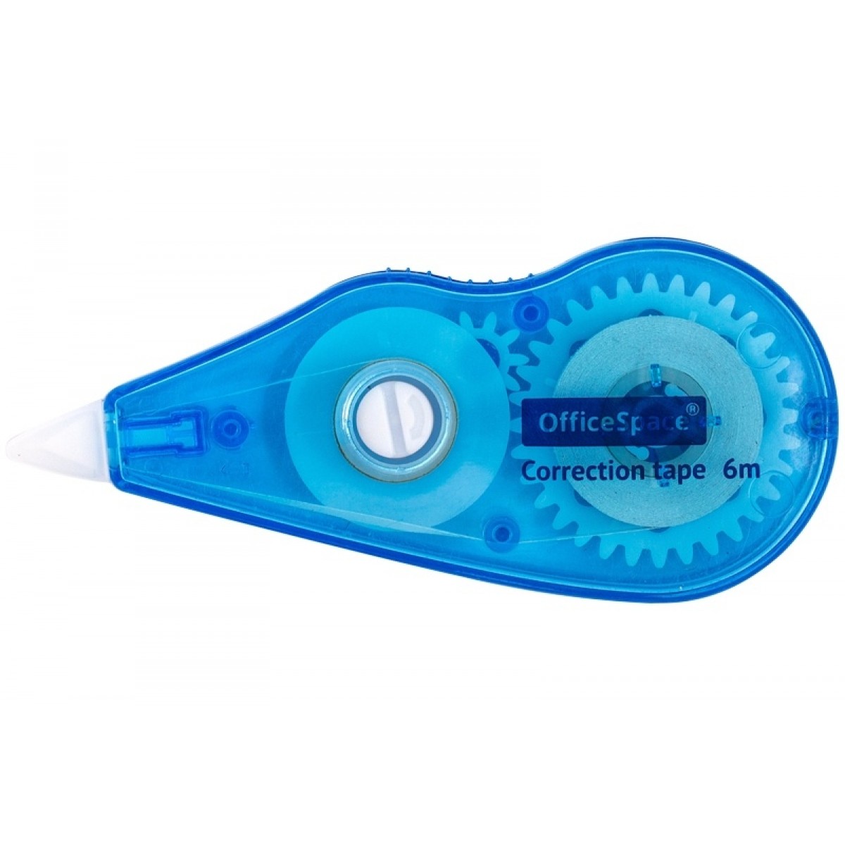 Корректирующая лента OfficeSpace, 5мм*6м, с перемоткой пакет, европодвес