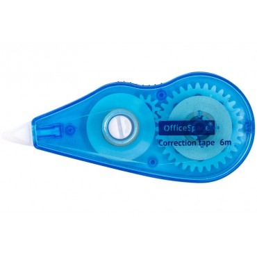 Корректирующая лента OfficeSpace, 5мм*6м, с перемоткой пакет, европодвес