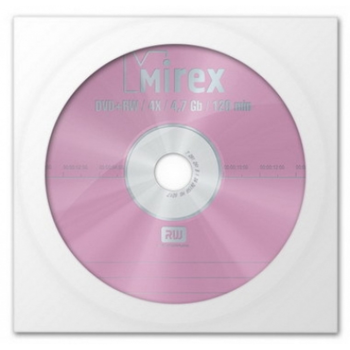 Диск DVD+RW Mirex 4.7 Gb 4х