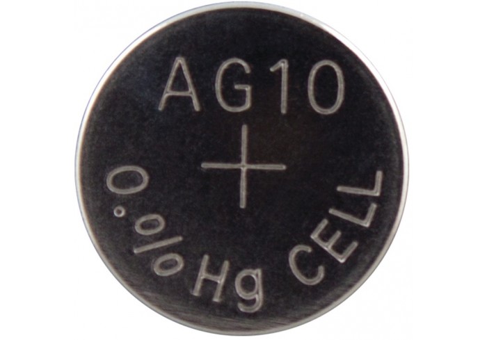 Батарейка GP LR54 (G10, V10GA, LR1130, 189, 189A) алкалиновая, BC10