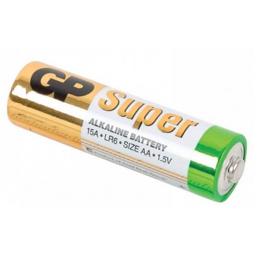 Батарейка (элемент питания) GP Super AA (LR06) 15A алкалиновая