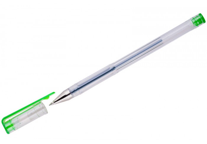 Ручка гелевая OfficeSpace зеленая, 1,0мм