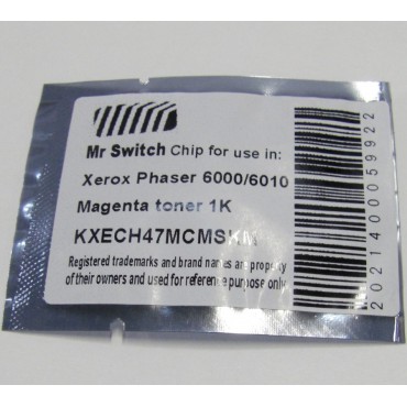 Чип Mr Switch для Xerox Phaser 6000/6010/6015 magenta 1k пр.Китай