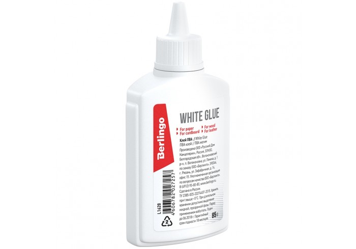 Клей ПВА Berlingo, 85г