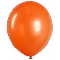 Воздушные шары,  50шт., М12/30см, MESHU, металлик, оранжевый