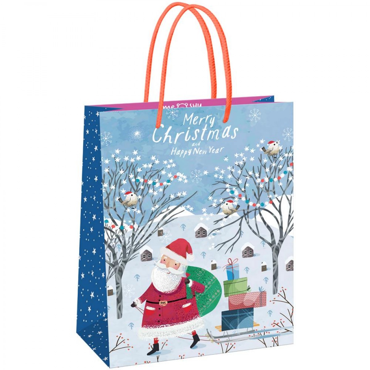 Пакет подарочный 33*42*12см MESHU 
