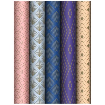 Упаковочная бумага глянц. 70*100см, MESHU 