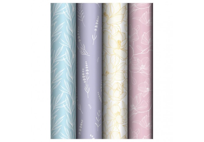 Упаковочная бумага глянц. 70*100см, MESHU 