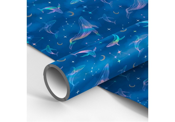 Упаковочная бумага глянц. 70*100см, MESHU 