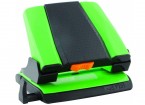 Дырокол KANEX NXT-P25  на 25л, с линейкой, ассорти
