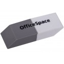 Ластик OfficeSpace, скошенный, комбинированный, термопластичная резина, 41*14*8мм