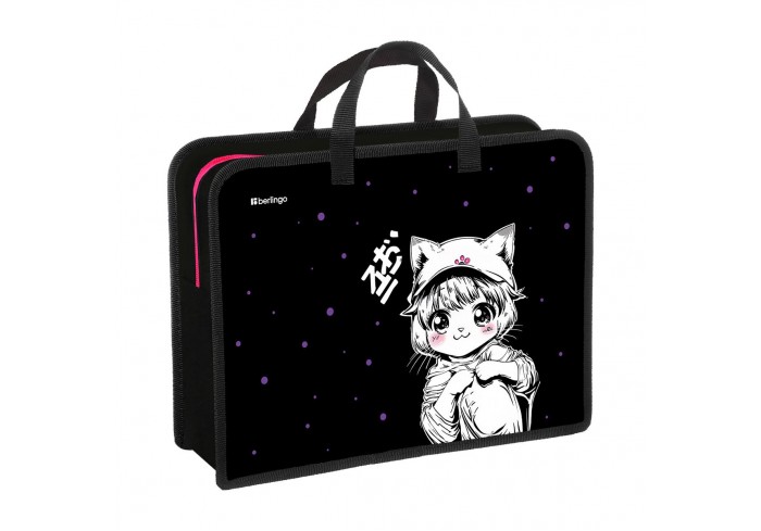 Папка с ручками 1 отделение, А4 Berlingo 