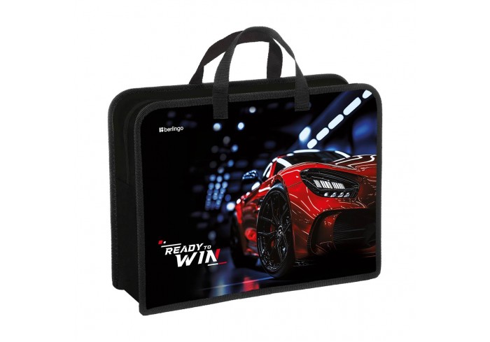 Папка с ручками 1 отделение, А4 Berlingo 