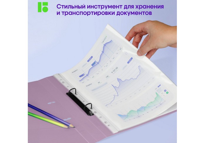 Папка на 2 кольцах Berlingo 