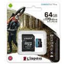 Карта флэш памяти SDСS2/64GB 64GB micro SDXC Canvas Select Plus, Kingston;
