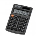 Калькулятор карманный Citizen SLD-200NR, 8 разр., двойное питание, 62*98*10мм, черный