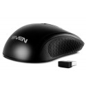 Мышь беспроводная Sven RX-220W, черный, 3btn+Roll