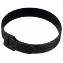 Хомуты-липучки 200x11 мм на основе ленты Velcro, CABLEXPERT, черные (12 шт.),