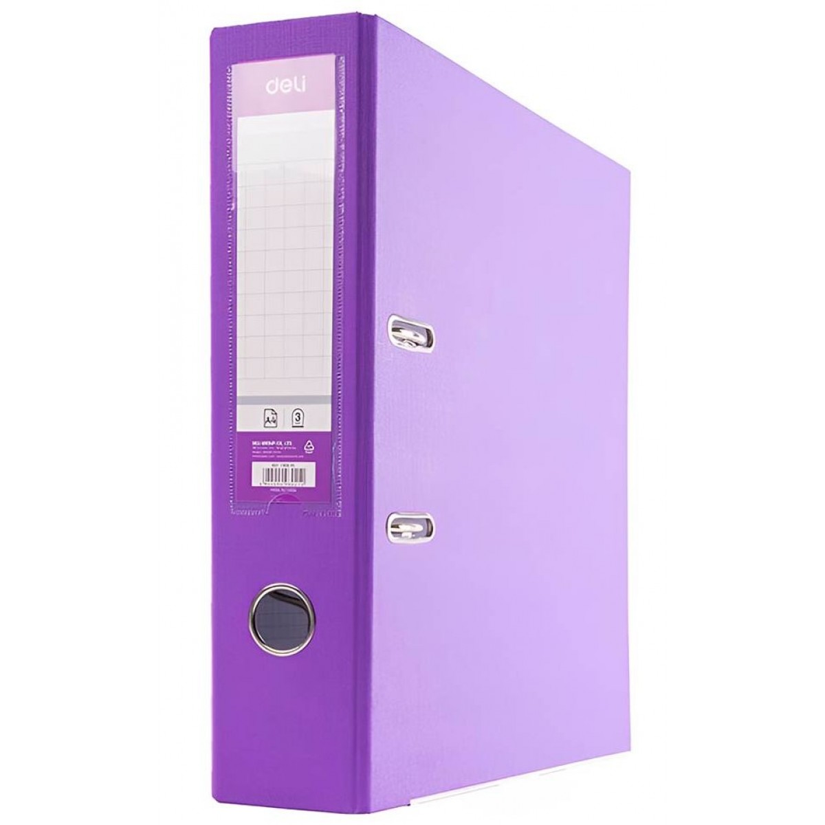 Папка регистратор 75мм, А4, ПВХ, 