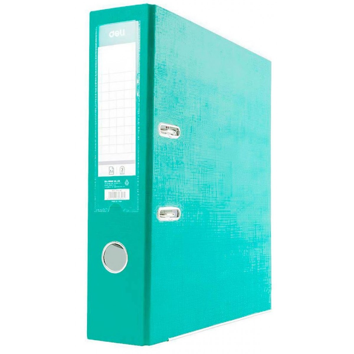 Папка регистратор 75мм, А4, ПВХ, 