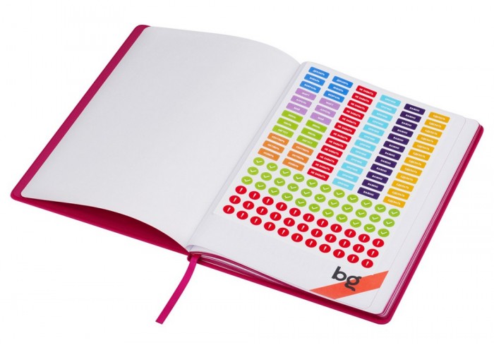 Еженедельник недатированный, B5, 64л., твердый переплет, кожзам, BG 