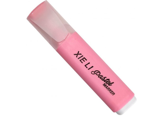 Маркер текстовыделитель, пастельный розовый, 1-5мм GROSS