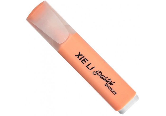 Маркер текстовыделитель, пастельный оранжевый, 1-5мм GROSS