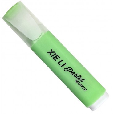 Маркер текстовыделитель, пастельный зеленый, 1-5мм GROSS