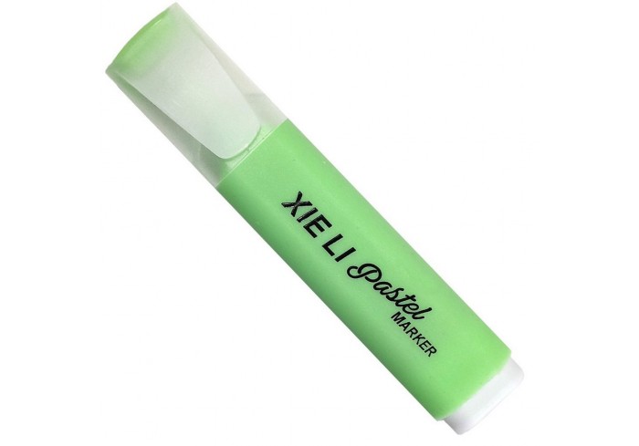 Маркер текстовыделитель, пастельный зеленый, 1-5мм GROSS