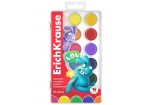 Краски акварельные ErichKrause Jolly Friends 18 цветов