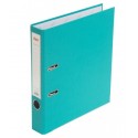 Папка-регистратор 50мм, Class, ПВХ, с мет уголком,  бирюзовая