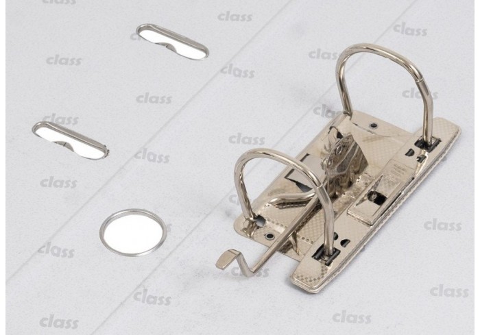 Папка-регистратор 50мм, Class, ПВХ, с мет уголком,  бирюзовая