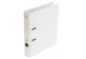 Папка-регистратор 50мм, Class, ПВХ, с мет уголком, белая
