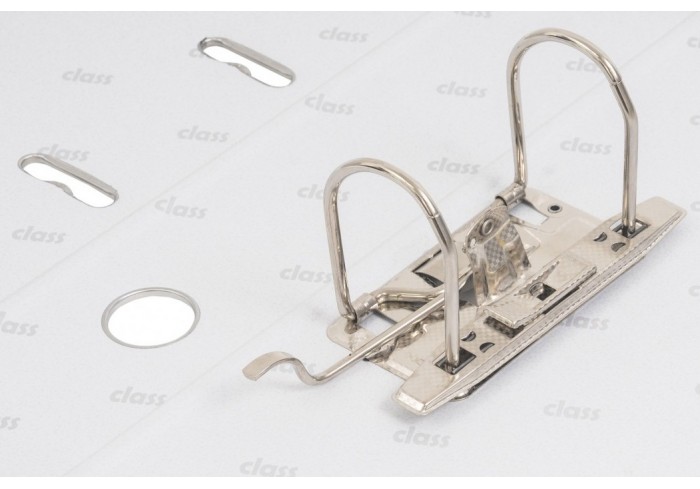 Папка-регистратор 75мм, Class, ПВХ, с метал.уголком, желтая