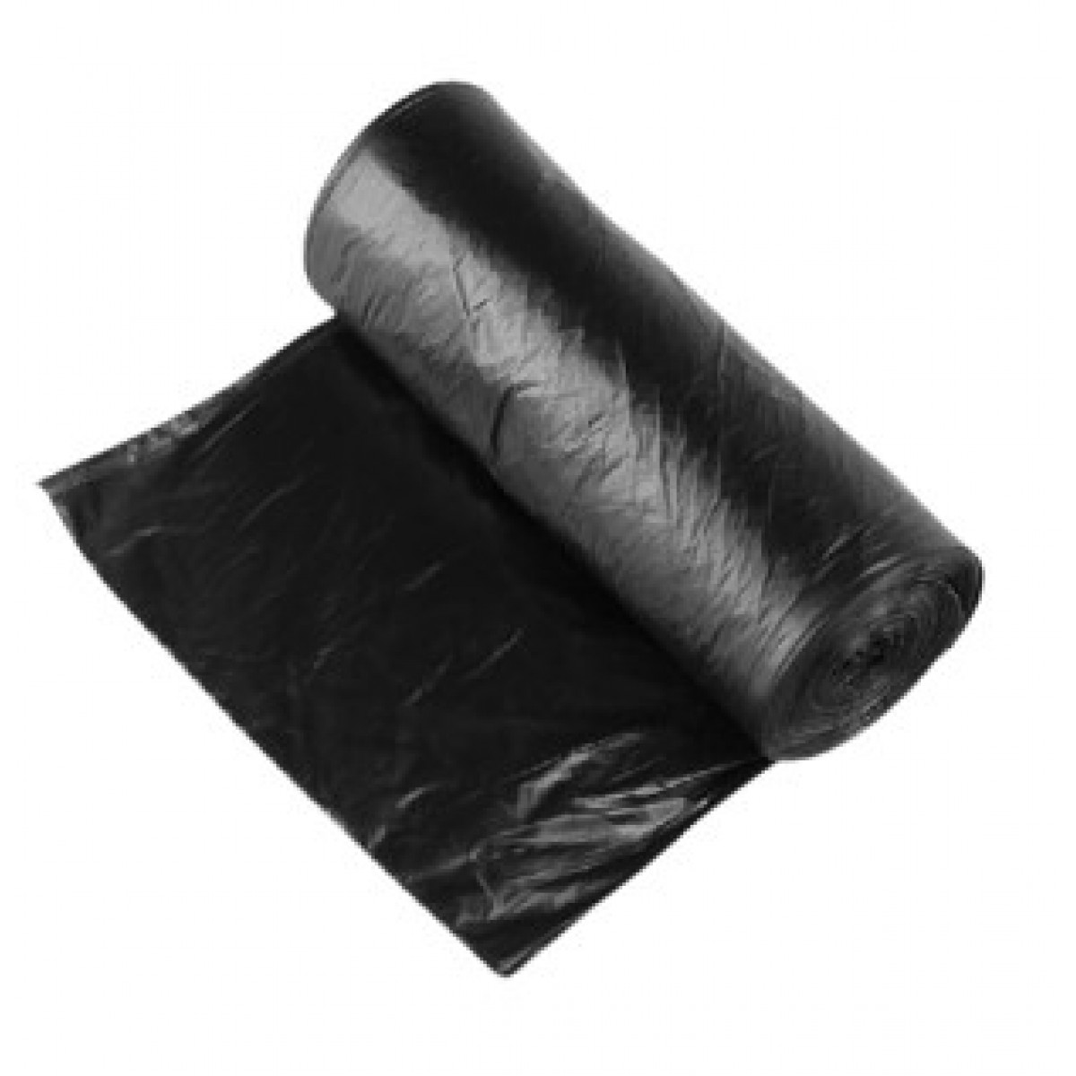 Мешки для мусора 60л 58х70 (10мкм), 20шт. в рулоне