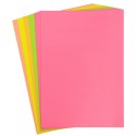 Бумага цветная А4 для офисной техники neon mix, 100 л. (5 цветов 20л.) 75 г