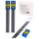Грифели для механических карандашей d=0,5 mm, HB, 12 шт. в упак
