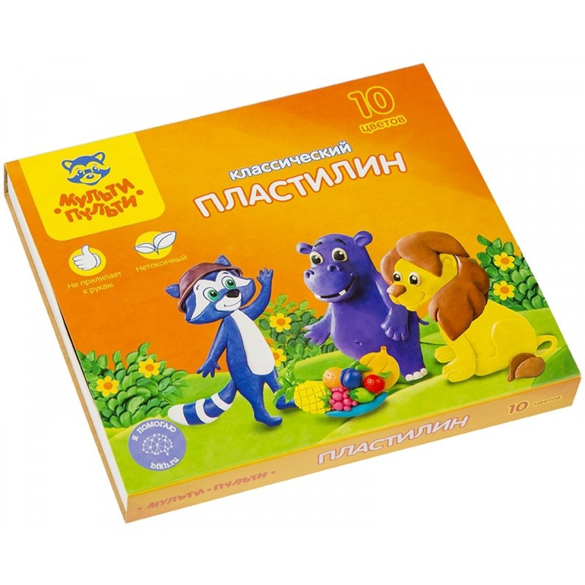 Пластилин Мульти-Пульти 