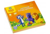 Пластилин 10 цветов Мульти-Пульти 