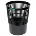 Корзина для бумаг, 14 л, сетчатая, черная