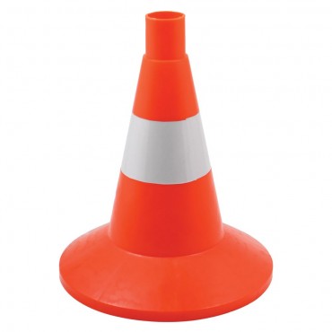 Конус сигнальный 1 с/о полоса 320 мм КС-1.6