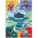 Картон 8л., 8цв., двустор., A4, немелованный, в папке, 