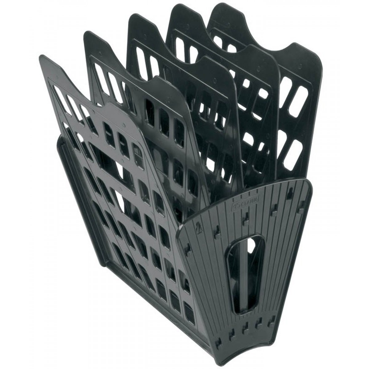 Лоток вертикально-горизонтальный 5 секций Веер  черный пр.РФ